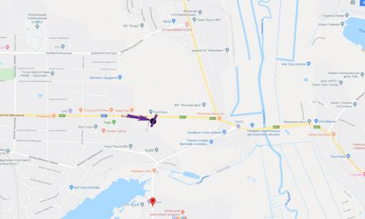 Білборд, Бігборд (Борд)  A у Києві Гостомельське шосе, 24700, вул. Шевченка, ЖК "на Прорізній" схема