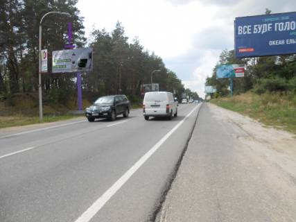 Билборд B в Киеве Гостомельське шосе, 24500, вул. Шевченка фото 1