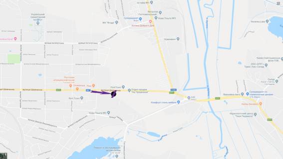 Білборд, Бігборд (Борд)  A у Києві Гостомельське шосе, 25100, вул. Шевченка схема