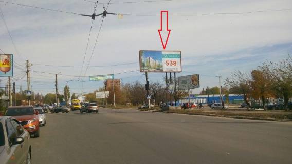 Билборд A в Кропивницкий (Кировоград) вул. Героїв-рятувальників (Волкова)-вул.Героїв України (овочевий ринок) фото 1