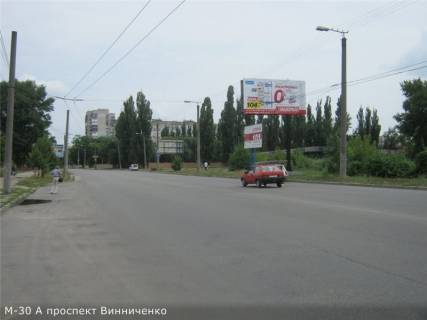 Билборд A в Кропивницкий (Кировоград), 3x6  просп. Винниченка (автосалон  Nissan) фото 1