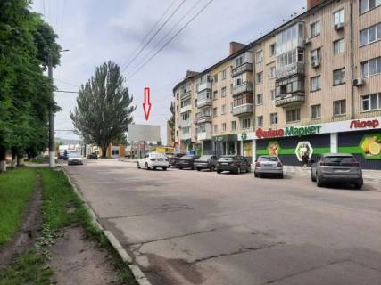 Билборд A в Кропивницкий (Кировоград), 3x6  вул. Героїв-рятувальників (Волкова) 1 (школа, супермаркет "Файно Маркет") фото 1
