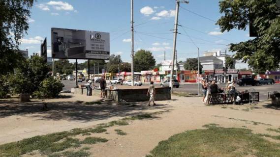 Билборд B в Кропивницкий (Кировоград) вул.Вокзальна - Євгена Тельнова вул (Правди просп.) (критий ринок) фото 1