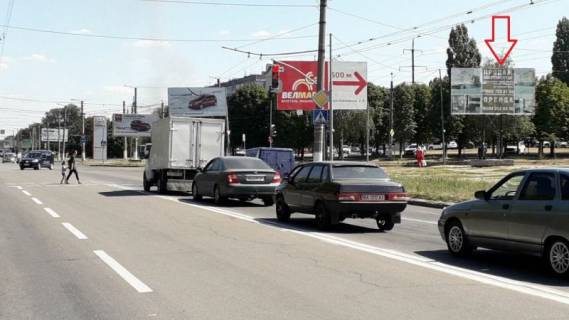 Билборд A в Кропивницкий (Кировоград) Євгена Тельнова вул (Правди просп.)-Юрія Коваленка вул. (Маршала Конєва) (університет "КИСМ") фото 1