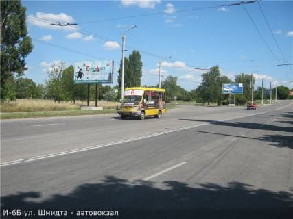 Билборд B в Кропивницкий (Кировоград), 3x6  ул. Шмидта (автовокзал, аэропорт) фото 1