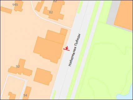 Prismatron, Prism A in Dnipro (Dnipropetrovsk), 3х6  Nabereznaa Pobedy st., 86, iz centra - 218257 scheme