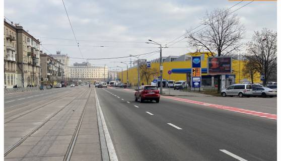 Скроллер A в Днепр (Днепропетровск), 3,14х2,32  Курчатова вул., 4 - Майдан Озерний (колишня Боброва) вул. - 218419 фото 1