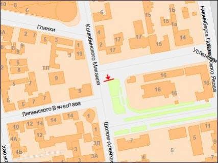 Скроллер + в Днепр (Днепропетровск), 3,14х2,32  Михайла Коцюбинського вул. - Успенська (Дем'яна Бєдного) пл., з'їзд з мосту Центрального - 218399 схема