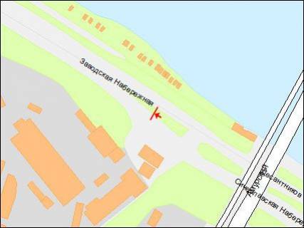 Бэклайт A в Днепр (Днепропетровск), 4х8  Січеславська Набережна (Набережна Леніна) вул., 3д, Амурський міст, з центру схема