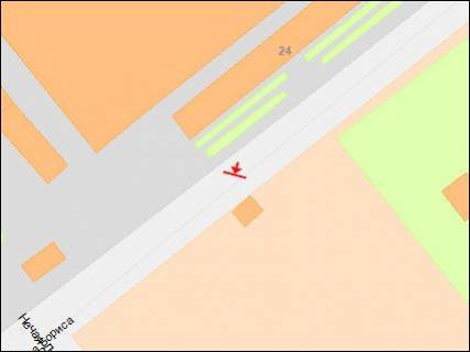 Билборд Р/П в Днепр (Днепропетровск), 3х6  Чорних Запорожців (Кротова) вул., 19, остановка схема