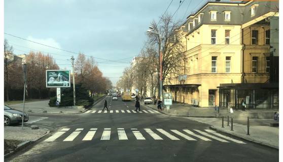 Скроллер A в Днепр (Днепропетровск), 3,14х2,32  Дмитра Яворницького (Карла Маркса) пр. - Барикадна вул. - 218290 фото 1