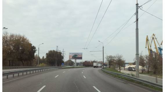 Бэклайт A в Днепр (Днепропетровск), 4х8  Заводська Набережна вул., Кайдацький міст, з центру фото 1