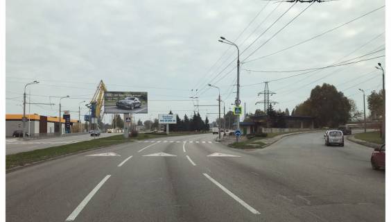 Бэклайт A в Днепр (Днепропетровск), 4х8  Заводська Набережна вул., Кайдацький міст, в центр фото 1