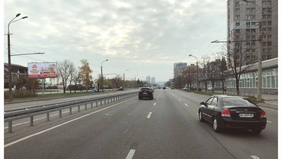 Билборд B в Днепр (Днепропетровск), 3х6  Набережна Перемоги вул., 44/1, з центру фото 1