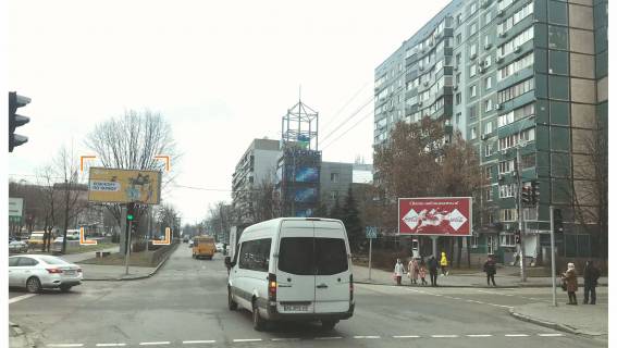 Призма Р/П в Днепр (Днепропетровск), 3х6  Олександра Поля (Кірова) пр. - Володимира Антоновича (Свердлова) вул., в центр - 218175 фото 1