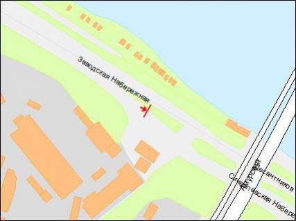 Бэклайт A в Днепр (Днепропетровск), 4х8  Січеславська Набережна (Набережна Леніна) вул., 3д, Амурський міст, в центр схема