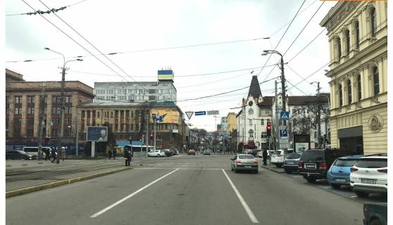 Скроллер + в Днепр (Днепропетровск), 3,14х2,32  Дмитра Яворницького (Карла Маркса) пр. - Мономаха вул. - 218308 фото 1