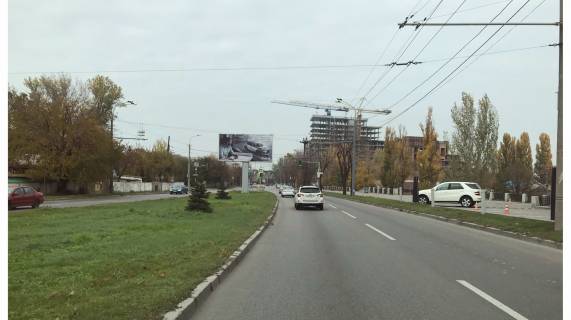 Бэклайт A в Днепр (Днепропетровск), 4х8  Набережна Перемоги вул. - Овражна вул., Інститут фізкультури, в центр фото 1