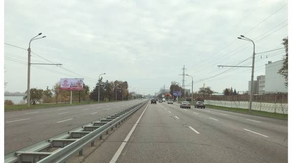 Билборд B в Днепр (Днепропетровск), 3х6  Заводська Набережна вул., біля завода "ЕВРАЗ", в центр фото 1
