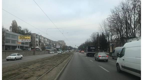 Билборд B в Днепр (Днепропетровск), 3х6  Богдана Хмельницького (Героїв Сталінграда) пр., 10, в центр фото 3