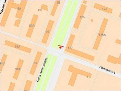 Призматрон, Призма A у Дніпро (Дніпропетровськ), 3х6  Олександра Поля (Кірова) пр. - Гавриленко ул., в центр - 585126 схема