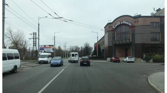 Билборд B в Днепр (Днепропетровск), 3х6  Панікахи вул. - Запорізьке шосе, з центру фото 1