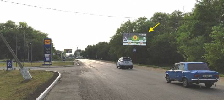 Билборд A в Кропивницкий (Кировоград), 3х6  Героїв Маріуполя (кол. Родимцева) вул., в'їзд по Дніпровській трасі фото 1