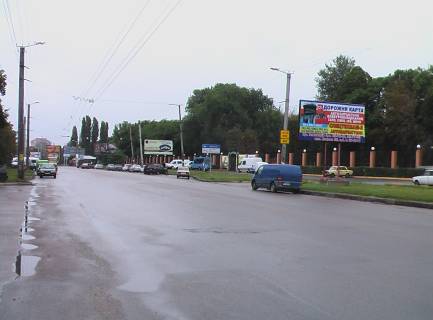 Билборд A в Кропивницкий (Кировоград) Євгена Тельнова вул (Правди просп.), маг "Супутник" - автовокзал №2, парк фото 1