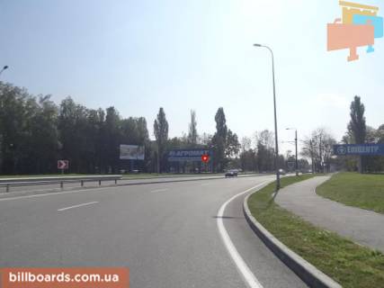 Білборд, Бігборд (Борд)  B у Борисполі, 3х6  Аеропорт Бориспіль дорога. Зліва при русі в аеропорт Фото 1