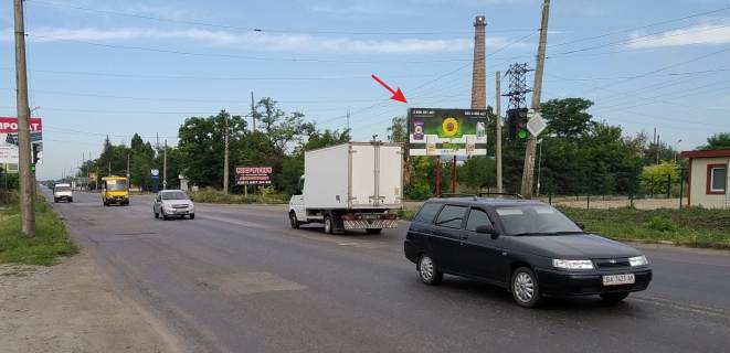 Билборд A в Кропивницкий (Кировоград) вул. Виставкова, автосалон "Сузукі", виїзд на Умань фото 1