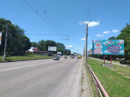 Білборд, Бігборд (Борд)  A у Кропивницький (Кіровоград), 3х6  Євгена Тельнова вул (Правди просп.), меблевий салон БРВ, супермаркет АТБ, парк Фото 1