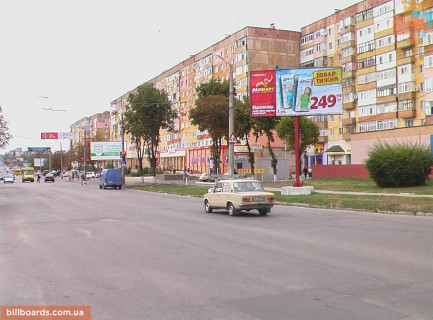 Билборд A в Кропивницкий (Кировоград), 3х6  вул. Вокзальна, АТБ, магазини, банк фото 1