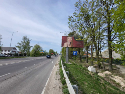 Билборд A в Буче, 3х6  Буча на світлофорі біля ТЦ Епіцентр, в напрямку Ворзеля фото 1