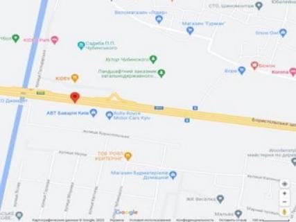 Билборд A в Горе, 3х6  Бориспільське шосе, 31+480,  перед АВТ Баварія в напрямку Бориспіль схема