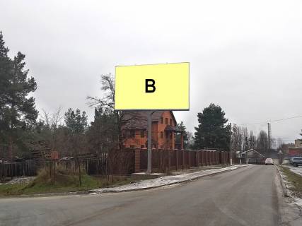 Билборд B в Гостомеле, Щит3х6  Гостомель, вул.Бучанське шосе (біля ЖК Ягода) фото 1