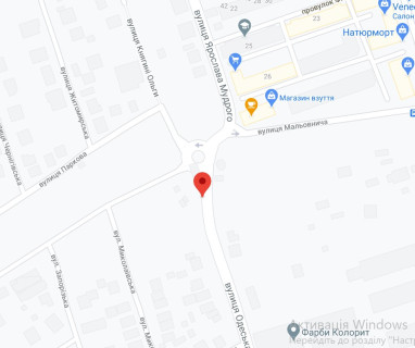 Билборд A в Петропавловской Борщаговке, 3х6  с. Петропавлівська Борщагівка вул. Одеська ( маг. Зелений Гай ) схема
