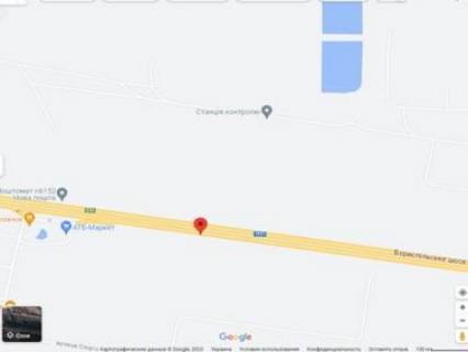 Билборд B в Счастливом, 3х6  Бориспільське шосе, 26+950  поруч з АТБ, в напрямку Києва схема