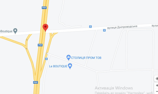 Нестандарт A в Киеве, 2х16  Р 69 Траса Вишгород - Київ - вул. Дніпровська, велика транспортна розвязка в напрямку Мінського пр., напрямок  в Київ схема