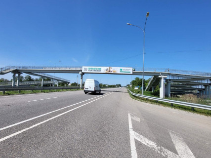 Нестандарт A на трасах Київської області, 2х16  М-03 траса Київ-Харків 69+130 км від КПП. Четвертий від Борисполя, поворот на Борщів, Гот.-рест. Комплекс Водограй, Магазин, напрямок - в Київ Фото 1