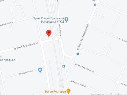 Billboard B in Irpin, 3х6  m. Irpin' II- st. Central'na ZD Pereizd v Irpin' zliva scheme