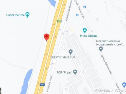 Billboard A in Kyiv Stolicne sose, 22, pramo navproti ZK Svitlo Park, 1000m vid st.m. Vidubici, v napramku Konca Zaspi, (II-j) scheme