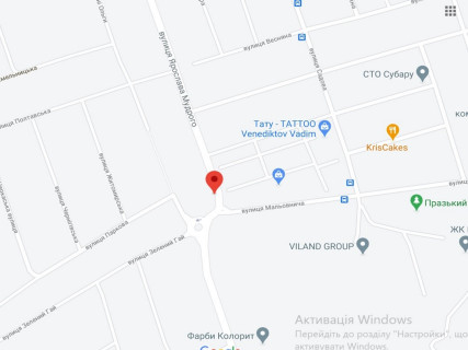 Билборд B в Петропавловской Борщаговке, 3x6  с. Петропавлівська Борщагівка, вул. Ярослава Мудрого, перед поворотом на вул. Мальовничу схема