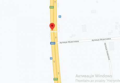Нестандарт A у , траса Київ - Одеса (траса Київ - Одеса), 2х16  М-05 Одеська тр. 49+200 км (Гарант) км від КПП. Одинадцятий від Києва - АгроМаркет, опт. База Спаржа, зупинка, з Києва схема