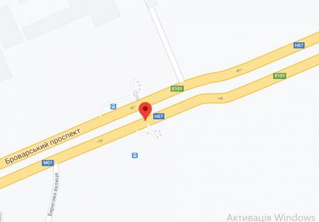 Нестандарт A в Киеве, 2х8  пр. Броварський в напрямку м. Бровари , 44а схема