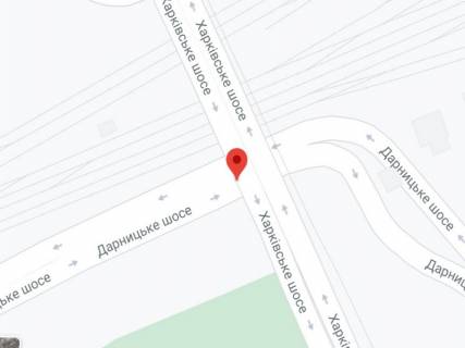 Non-Standard A in Kyiv, 2х8  Harkivs'ke sose/st. Privokzal'na scheme