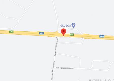 Нестандарт A в Иванков, 2х16  М-03 траса Київ-Харків 48+800км від КПП. Другий від Борисполя, зупинка на с. Іванків, АЗС GLUSCO, напрямок -з Київа схема