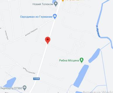 Білборд, Бігборд (Борд)  A у Стоянці, 3х6  с. Стоянка - с. Гореничі, вул. Столична, біля Пшонки схема
