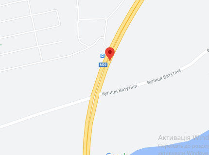 Нестандарт A на трассах Киевской области, 2х16  М-05 Одеська тр. 39+350 км (Гарант) км від КПП. Десятий від Києва - поворот на с. Хленча, озера Хленча, зупинка, поворот на Рибгосп, в напрямку Києва схема