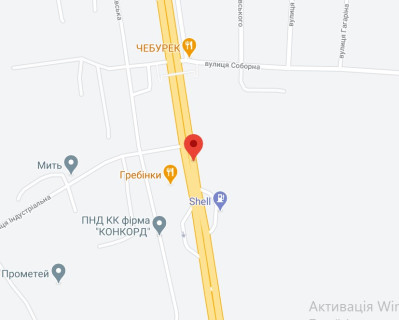 Нестандарт A в Гребенки, 2х16  М-05 Одеська тр. 67+950 км від КПП  Сімнадцятий  від Києва - с. Гребінки, зупинка, ринок Гребінківський, Прометей, АЗС Shell, в напрямку Києва схема