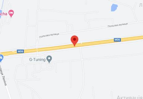 Нестандарт A в Любимівці, 2х16  М-06 Житомирська траса 34+320 км від КПП. Одинадцятий від Києва, с. Любимівка (Бузова), зупинка, напрямок - в Київ схема